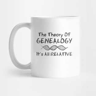 The Theory Of GENEALOGY: It’s All RELATIVE Mug